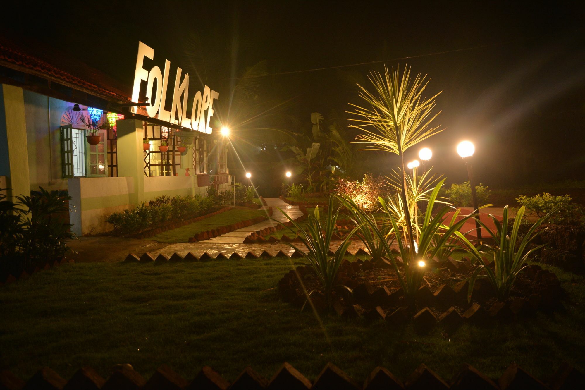 Folklore Hostel Goa Вагатор Экстерьер фото